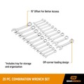 Ratcheting Wrenches | GearWrench 81903 20-Piece SAE/Metric Stubby Combination Non-Ratcheting Wrench Set image number 8