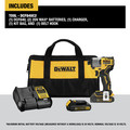 Impact Drivers | Dewalt DCF840C2 20V MAX Brushless Lithium-Ion 1/4 in. Cordless Impact Driver Kit with 2 Batteries (1.5 Ah) image number 1