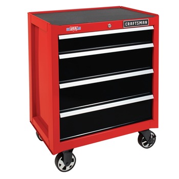 Craftsman 26 in. 2000 Series 4-Drawer Rolling Tool Cabinet - CMST98215RB