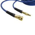 Air Hoses and Reels | Estwing E1450PVCR 1/4 in. x 50 ft. PVC/Rubber Hybrid Air Hose with 1/4 in. NPT Brass Fittings image number 1