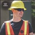 July Member-Exclusive Offer Save 10% off on One Item | Ansell 21307 3016314 Elite Safety Glasses - Black Frame, Blue Mirror Polycarbonate Lens (12/Carton) image number 1