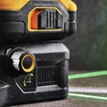 Measuring Tools | Dewalt DCLE34030GB 20V MAX XR Lithium-Ion Cordless 3 x 360 Green Line Laser (Tool Only) image number 9