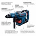 Primed for Savings Sale! | Factory Reconditioned Bosch GBH18V-45CK24-RT PROFACTOR 18V Hitman Connected-Ready SDS-max Brushless Lithium-Ion 1-7/8 in. Cordless Rotary Hammer Kit with 2 Batteries (8.0 Ah) image number 10