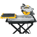 Dewalt D24000S 10 in. Wet Tile Saw with Stand image number 8