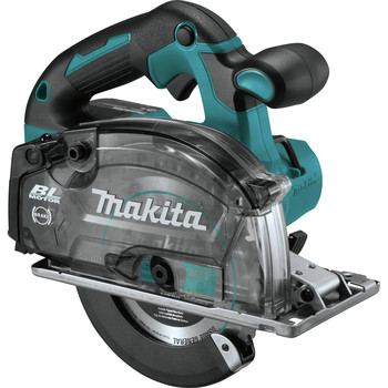 CIRCULAR SAWS | Makita XSC04Z 18V LXT Lithium-Ion Brushless Cordless 5-7/8 in. Metal Cutting Saw with Electric Brake and Chip Collector (Tool Only)