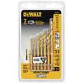 Bits and Bit Sets | Dewalt DD5157 7-Piece Impact Ready Titanium Drill Bit Set image number 1