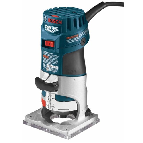 Compact Routers | Bosch PR20EVS 120V 5.6 Amp 1 HP Colt Electronic Variable-Speed Palm Router image number 0