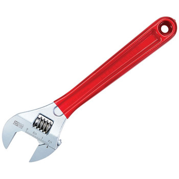 WRENCHES | Klein Tools 12 in. Extra Capacity Adjustable Wrench - Transparent Red Handle - D507-12