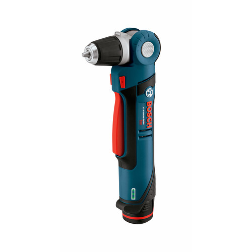 Right Angle Drills | Bosch PS11-102 12V MAX Lithium-Ion 3/8 in. Cordless Right Angle Drill Kit (2 Ah) image number 0
