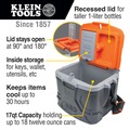 Clearance Center | Klein Tools 55600 17-Quart Tradesman Pro Tough Box Work Cooler image number 1