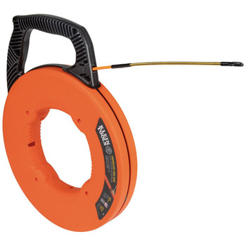 ELECTRICAL TOOLS | Klein Tools 50 ft. Fiberglass Fish Tape with Spiral Steel Leader - 56350