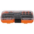 Sockets and Ratchets | Klein Tools 65400 KNECT 15-Piece Pass Through Socket Set, SAE Impact Set with MODbox Case, Sockets, Bits, Accessories and 3/8-Inch Drive Adapter image number 2