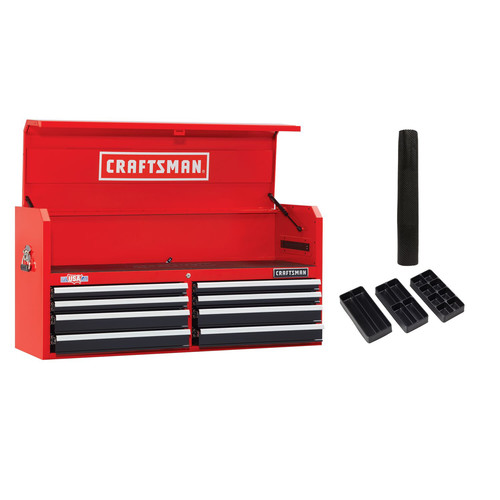 Clearance Center | Craftsman CMST82774RB 52 in. 8 Drawer Metal Tool Chest image number 0