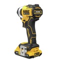 Impact Drivers | Dewalt DCF809D1 20V MAX ATOMIC Brushless Compact Lithium-Ion 1/4 in. Cordless Impact Drill Driver Kit (2 Ah) image number 4