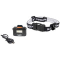 Headlamps | Klein Tools 56049 260 Lumens Rechargeable LED Headlamp with Adjustable Fabric Strap image number 3