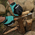  | Makita T-04151 Open Cuff Flexible Protection Utility Work Gloves - Medium image number 6