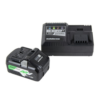 BATTERIES AND CHARGERS | Metabo HPT 18V/36V Lithium-Ion Battery and Charger Kit (4 Ah) - UC18YSL3B1M