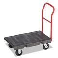  | Rubbermaid Commercial FG440300BLA 24 in. x 36 in. 1000 lbs. Capacity Heavy-Duty Platform Truck Cart - Black image number 0
