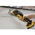 Save 10% off one item | Dewalt DCK202P1 20V MAX XR Brushless Lithium-Ion Cordless 5 in. Random Orbital Sander and 3-Speed Oscillating Multi-Tool Combo Kit (5 Ah) image number 12