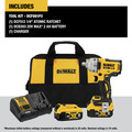 Impact Wrenches | Dewalt DCF891P2 20V MAX XR Brushless Lithium-Ion 1/2 in. Cordless Mid-Range Impact Wrench Kit with Hog Ring Anvil and 2 Batteries (5 Ah) image number 1