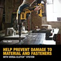 Screw Guns | Dewalt DCF622B 20V MAX XR Brushless Lithium-Ion Cordless Versa-Clutch Adjustable Torque Screwgun (Tool Only) image number 7