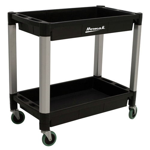 Utility Carts | Homak PP06032021 2-Shelf 30 in. x 16 in. Utility Cart image number 0