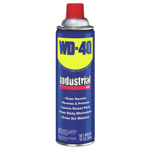 Adhesives and Lubricants | WD-40 490088 16 oz. Aerosol Can Heavy-Duty Lubricant image number 0