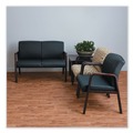 July Member-Exclusive Offer Save 10% off on One Item | Alera ALERL2219M Reception Lounge WL Series 44.88 in. x 26.13 in. x 33 in. Loveseat - Black image number 5