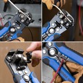 Cable and Wire Cutters | Klein Tools 11061 Heavy Duty Self-Adjusting Wire Stripper and Cutter image number 10