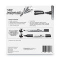  | BIC GELITP121-AST Intensity Advanced Tank-Style Chisel Tip Dry Erase Marker - Broad/Assorted Colors (12/Set) image number 1