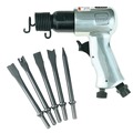 Air Hammers | Ingersoll Rand 115K 5000 BPM 1-5/8 in. Stroke Round Shank Standard Air Hammer with 5-Piece Chisel Set image number 0