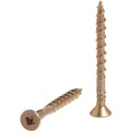 Collated Screws | SENCO 08F175Y (1000/Pack) #8 1-3/4 in. Coarse Thread Square-Head Collated Wood to Wood Screw - Yellow Zinc image number 2