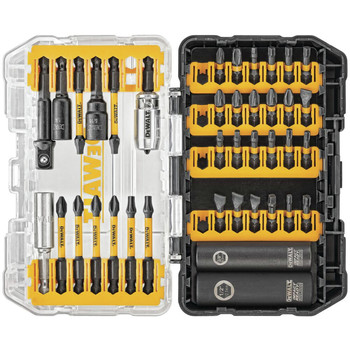 Dewalt (40/Set) FlexTorq IMPACT READY Screwdriving Bit Sets with ToughCaseplus System - DWA2NGFT40IR