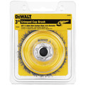 Grinding, Sanding, Polishing Accessories | Dewalt DW4920 3 in. x 0.014 in. Carbon Steel Cup Brush image number 1