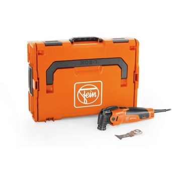  | Fein MultiMaster MM 500 Plus Corded Oscillating Multitool with L-Boxx and E-Cut Saw Blade - 72296769090