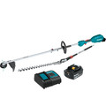 On Sale | Makita XUX02SM1X2 18V LXT Brushless Lithium-Ion Cordless Couple Shaft Power Head Kit with 13 in. String Trimmer Attachment and 20 in. Hedge Trimmer Attachment (4 Ah) image number 0