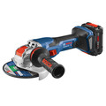  | Factory Reconditioned Bosch GWX18V-13CB14-RT PROFACTOR 18V Spitfire X-LOCK Connected-Ready 5 - 6 in. Cordless Angle Grinder Kit with Slide Switch (8.0 Ah) image number 1