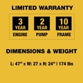 Pressure Washers | Dewalt 60606 4200 PSI 4.0 GPM Gas Pressure Washer Powered by HONDA image number 22