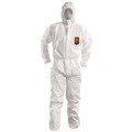 Safety Equipment | KleenGuard 51928 A50 Breathable Splash and Particle Protection Hooded Coveralls - 2X-Large, White (25/Carton) image number 1