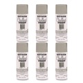 Paint | Rust-Oleum 302593 Ultra Matte Chalked Paint, Matte Country Gray, 12 oz Aerosol Can, 6/Carton image number 0