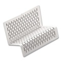 July Member-Exclusive Offer Save 10% off on One Item | Artistic ART20001WH Urban Collection Perforated Steel Punched Metal Business Card Holder Holds 50 2 in. x 3.5 in. Cards - White image number 1