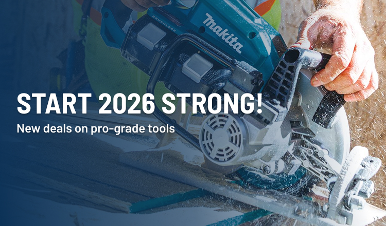 Start 2026 Strong! New Deals on Pro-Grade Tools!