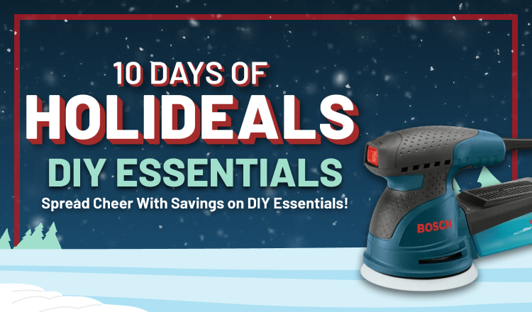 Holideals Day 7! Spread Cheer With Savings on DIY Essentials!