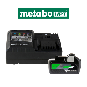 Free Metabo HPT 36V/18V 8 Ah/4 Ah Battery and Charger
