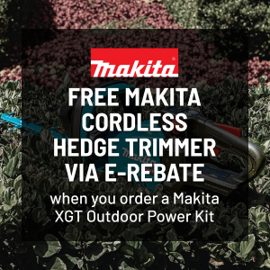 Free Makita Cordless Hedge Trimmer