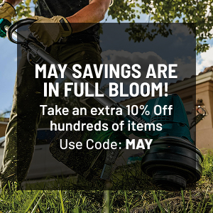 May Savings Are in Full Bloom! Take an Extra 10%!