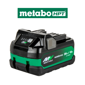 Free Metabo HPT 18V/36V 5 Ah/2.5 Ah Water and Impact Resistant Battery