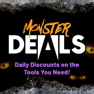 Monster Deals! Daily Discounts on the Tools You Need!