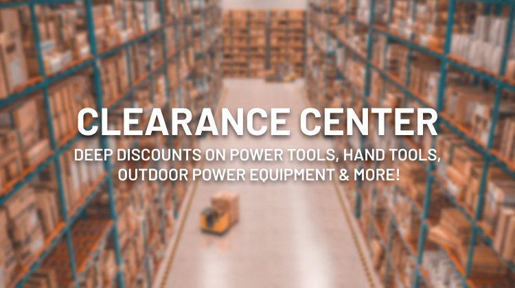 CPO DEWALT Clearance Center