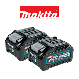 Free Makita 2 Pack 40v 4 Ah Batteries, Chain Saw Kit, and Hedge Trimmer